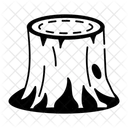 Souche Darbre Tronc Bois Icon