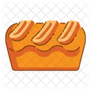 Banana Bread Bakery Icon