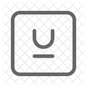 Souligner Marquer Ligne Icon