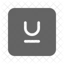 Souligner Marquer Ligne Icon