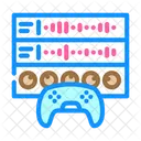 Sound Game Development Icon