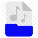 Sound Music File Icon
