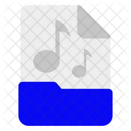 Sound and music file  Icon