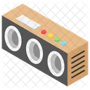 Isometric Audio Sound Icon