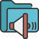 Sound Folder  Icon