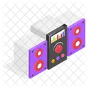 Sound System Stereo Icon