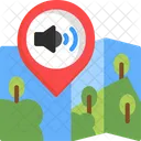 Sound Map Sound Gps Audio Icon