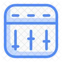 Sound Mixer Equalizer Setting Icon