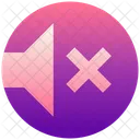 Sound Off Mute Silent Icon