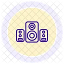 Sound System Speakers Audio Icon
