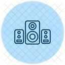 Sound System Speakers Audio Icon
