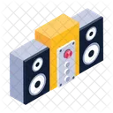 Audio Speakers Stereo System Sound Stereo Icon