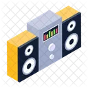 Audio Speakers Stereo System Sound Stereo Icon