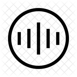Sound Wave Icon - Download in Line Style
