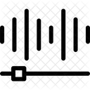 Sound Wave Amplitude Beat Icon