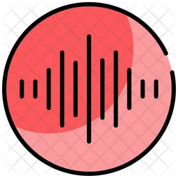 Sound waves  Icon