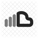 Soundcloud Brands Duo Line Icon