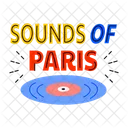 Sounds Of Paris Music Cd Icon