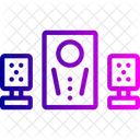 Ton System Lautsprecher Symbol
