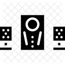 Ton System Lautsprecher Symbol