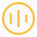 Soundwave Circle Music Sound Icon