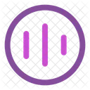 Soundwave Circle Icon