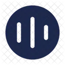 Soundwave Circle Music Sound Icon