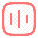 Soundwave Square Music Sound Icon
