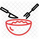 Soup Bowl Bowl Chopsticks Icon