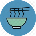 Bowl Chopsticks Cooking Icon