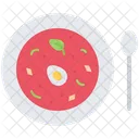 Soup Spoon Plate Icon