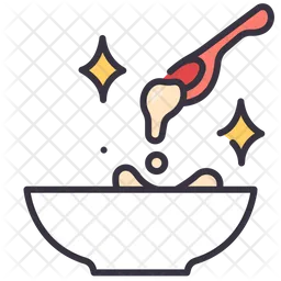 Soup in bowl  Icon
