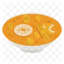 Soupe Jaune Thai Icône