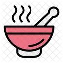 Soupe Soupe Chaude Noel Icône
