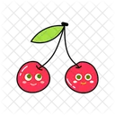 Sour Cherry Emoji Icon