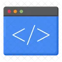 Source Code Web Development Source Page Icon