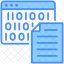 Source Code File Digital Icon