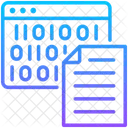 Source Code File Digital Icon