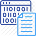 Source Code File Digital Icon