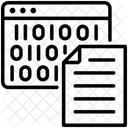 Source Code File Digital Icon