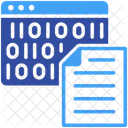 Source Code File Digital Icon