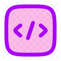 Source Code Square  Icon