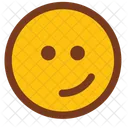 Sourire Heureux Emoji Icône