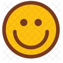 Sourire Heureux Emoji Icône