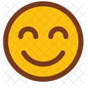 Sourire Heureux Emoji Icône