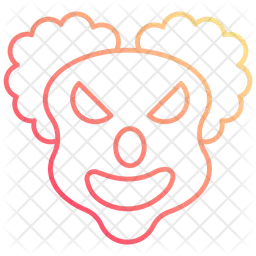 Sourire de clown  Icône