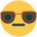 Smiley Smiley Cool Visage Cool Icône