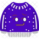 Sourire Narquois Emoji Sweat Shirt Icône