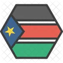 South Sudan African Icon