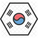 South Korean Korea Icon